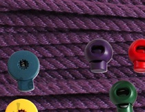 Baumwollkordel / Kordelstopper